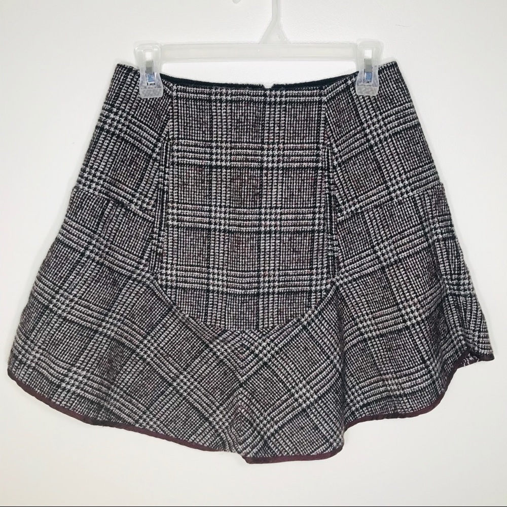 CARVEN Wool Mini Skirt Size 2 (S)